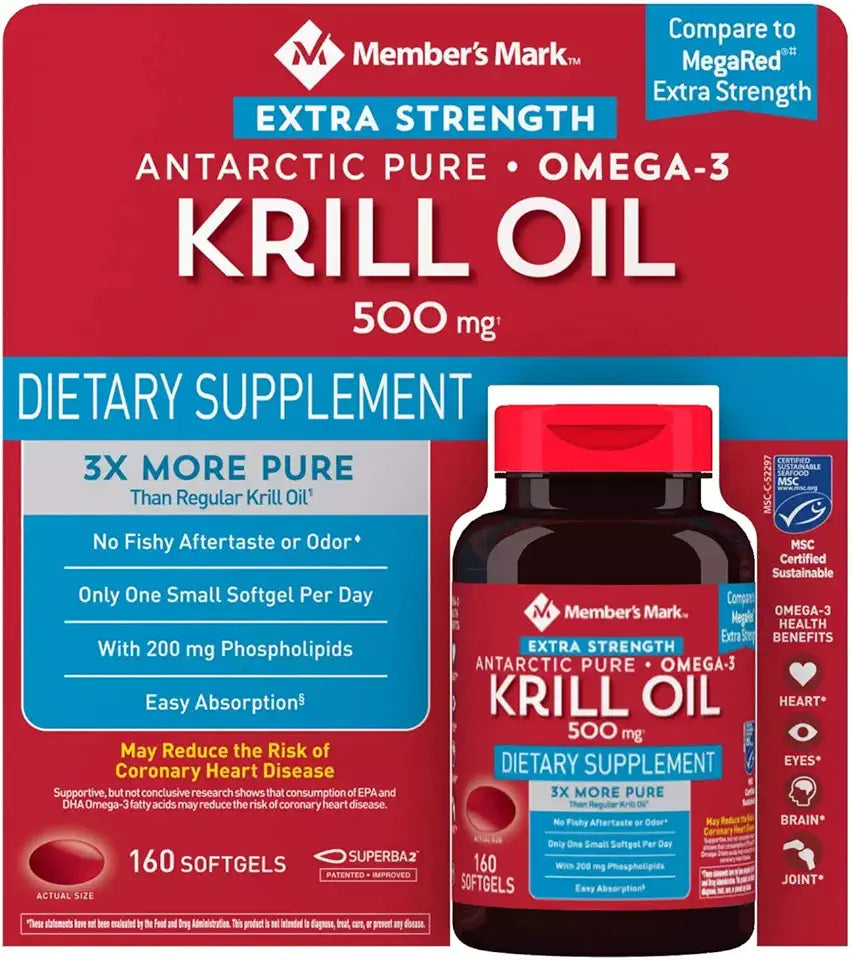 Krill Oil 500 mg 160 ct O745532