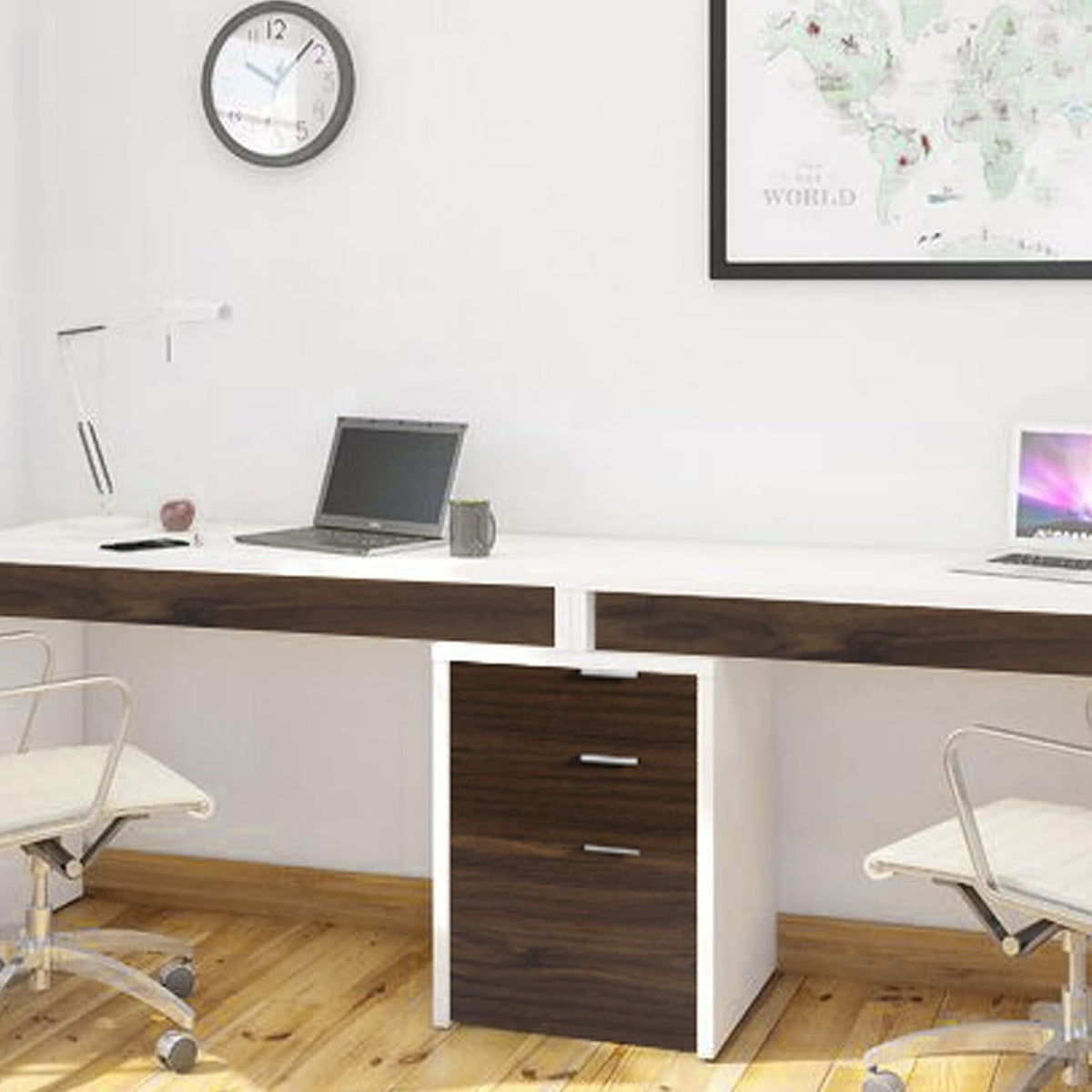 Mobile File Cabinet with 3 Drawer P5931