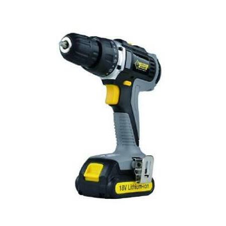 2 Speed 18 Volt Lithium-Ion Cordless Drill/Driver, Black O615