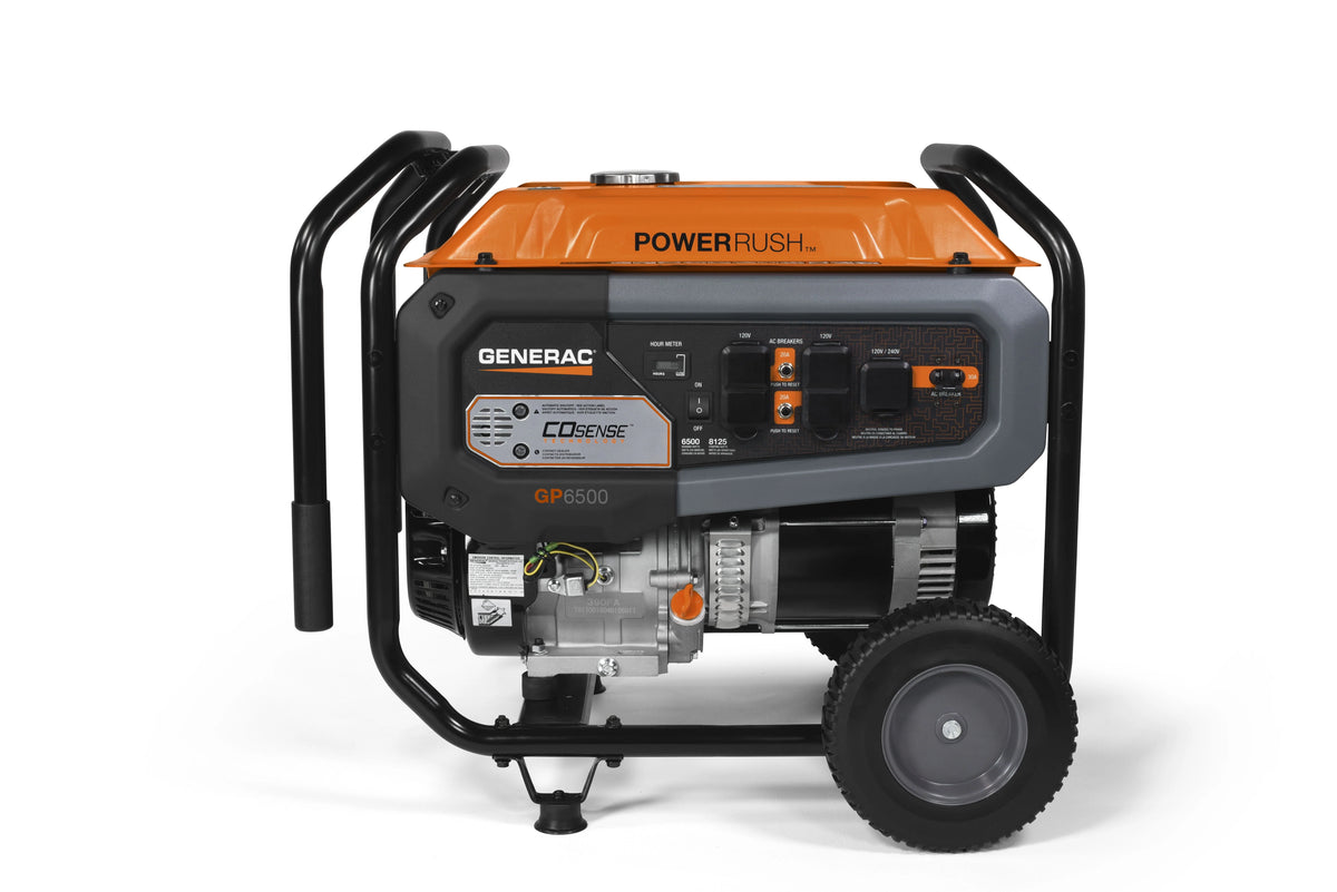 6500 Watt Gas Powered Portable Generator with Cord P742873