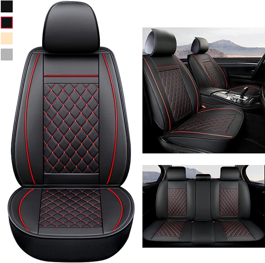 Black Rear Bench Car Seat Cover Q1210