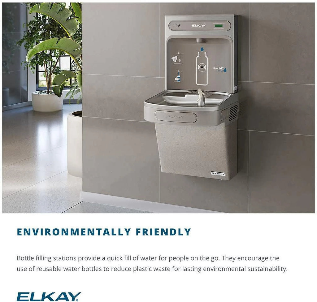 Wall Mounted Drinking Fountain and Bottle Filling Station X475