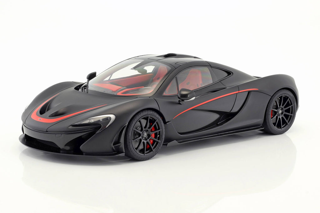 Matt Black with Red Accents 1/12 Model Car H15757