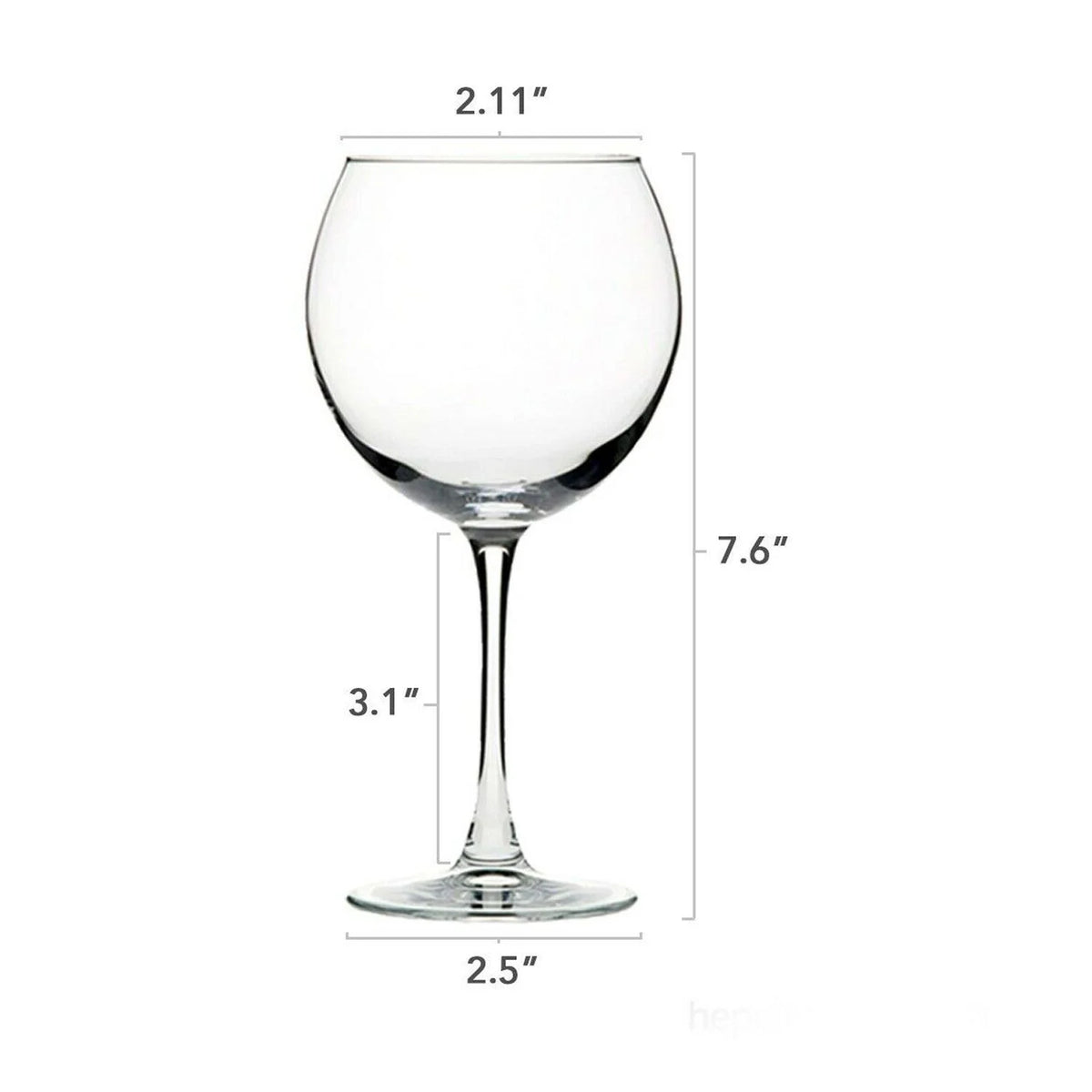 Red Wine Glass Set of 4 E26731