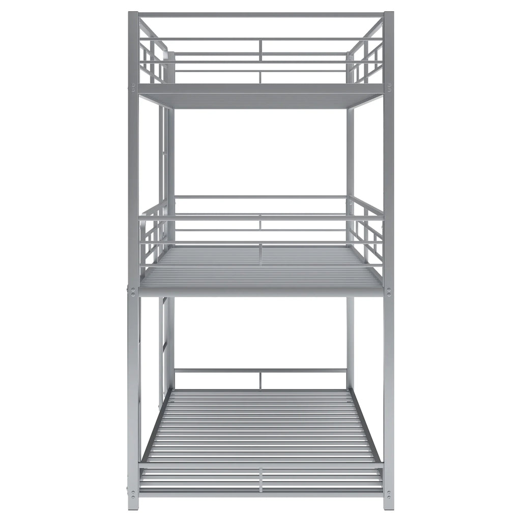 Metal Twin-over-Twin-over-Twin Bunk Bed U5939