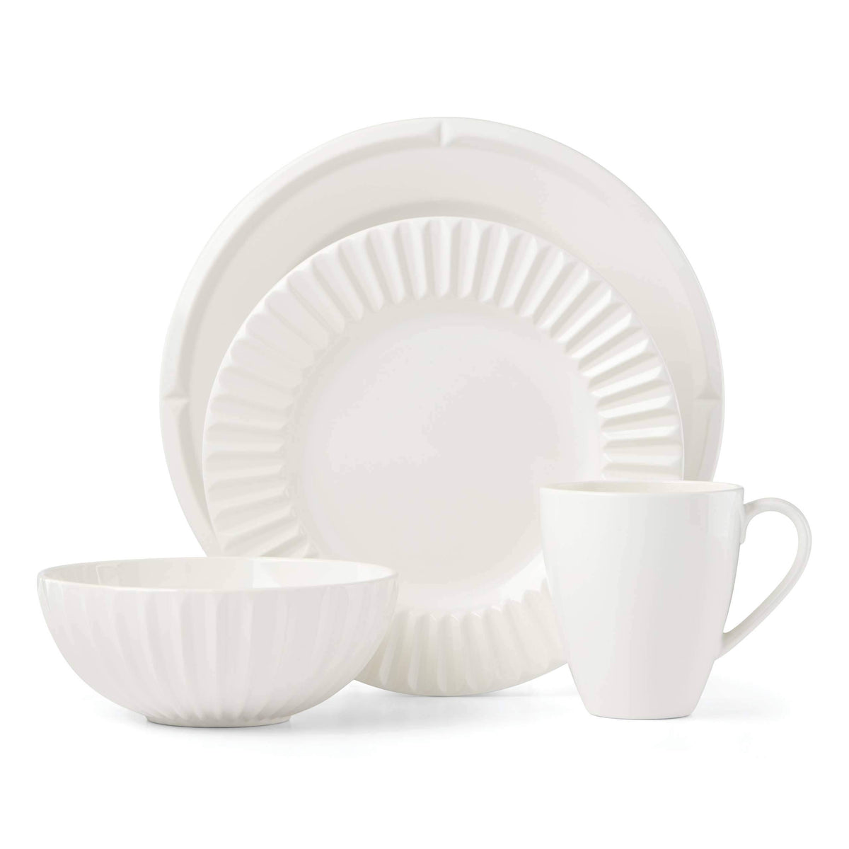 Cream 4-Piece Place Setting S236