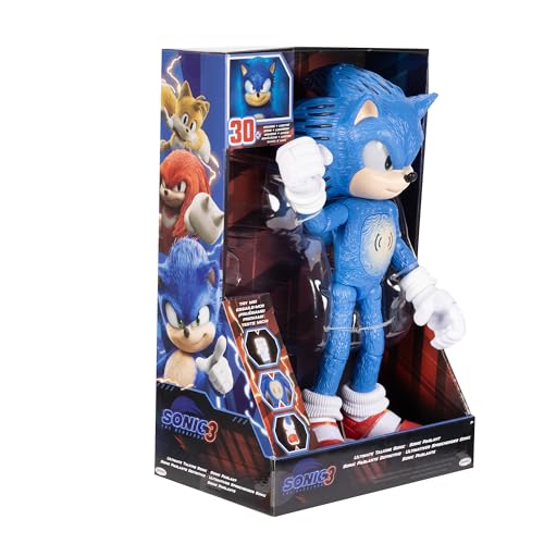 Talking Sonic 12-Inch Figure with Light-Up Eyes and Quills M43686
