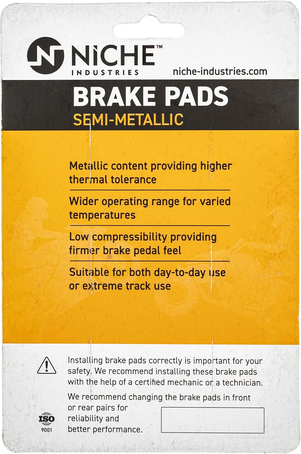 Semi-Metallic Brake Pad Set Pack of 2 G6765