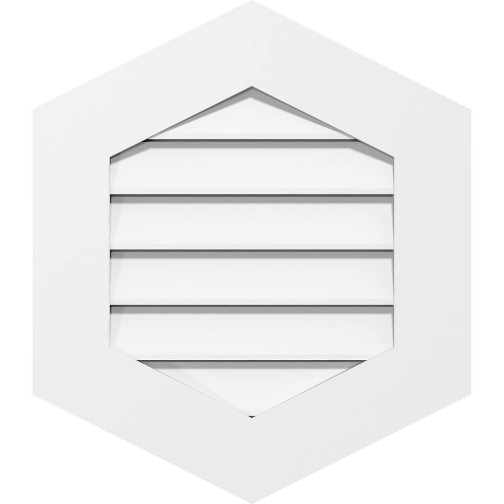 PVC Gable Vent E903645