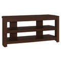 42" Brown Cherry Corner TV Stand M678