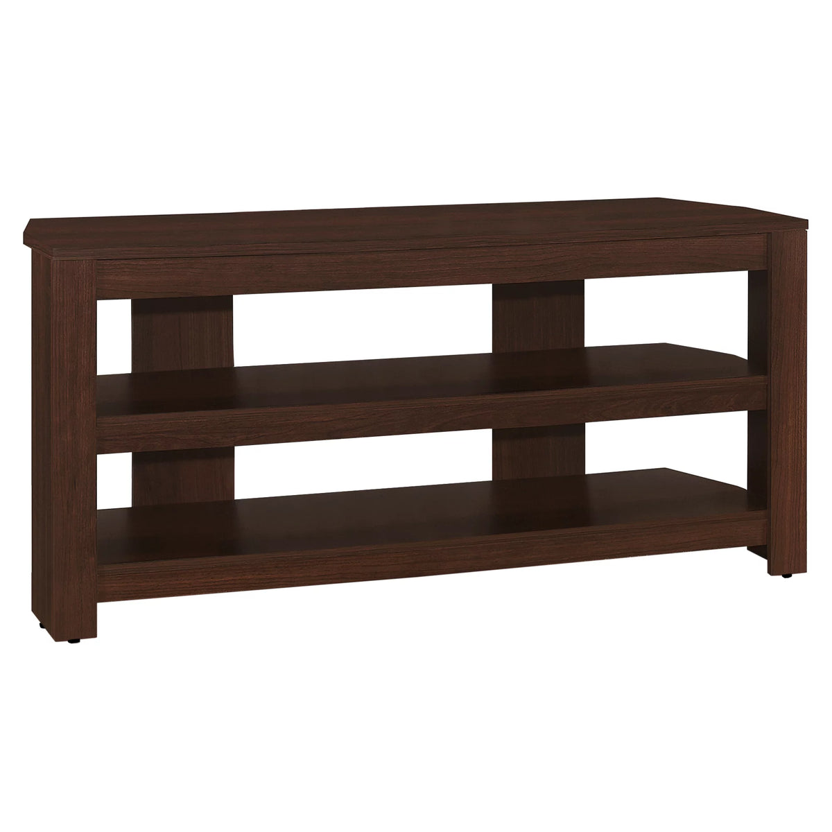 42" Brown Cherry Corner TV Stand M678