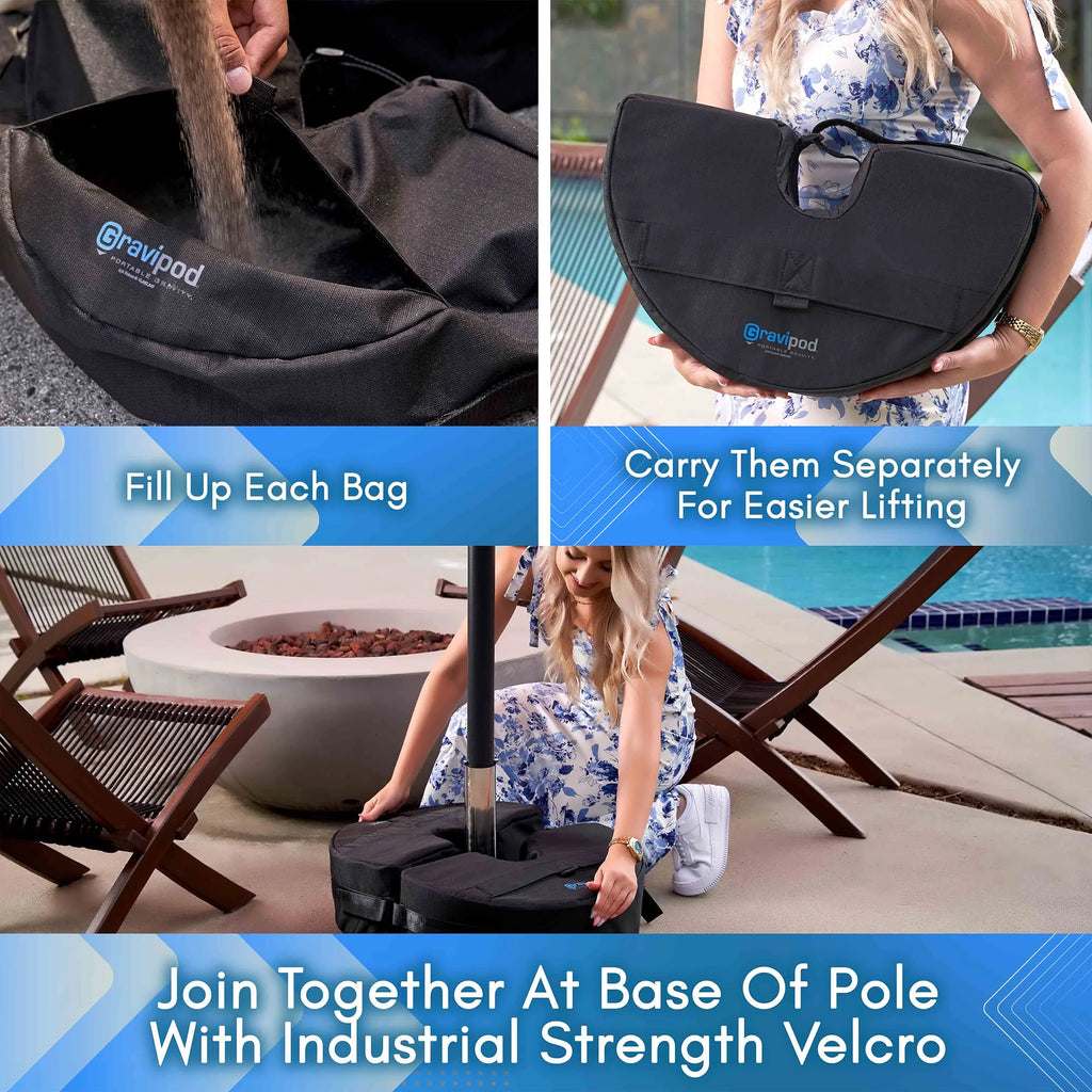 Umbrella Base Weight Bag - 85 lbs. C305