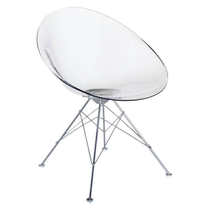 Glossy White Swivel Armchair A90855