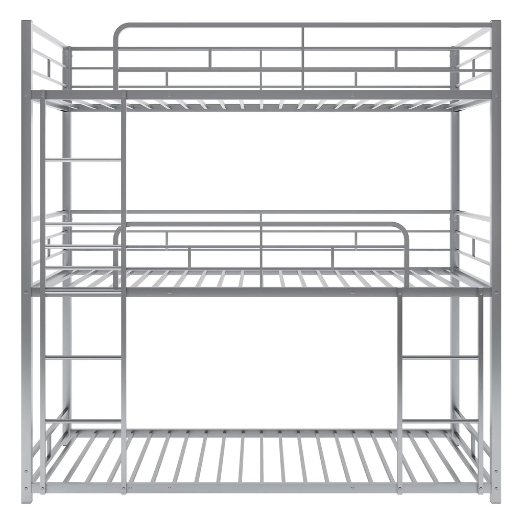 Metal Twin-over-Twin-over-Twin Bunk Bed U5939