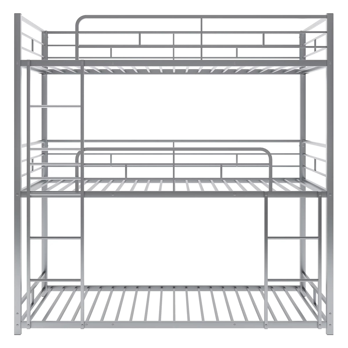 Metal Twin-over-Twin-over-Twin Bunk Bed U5939