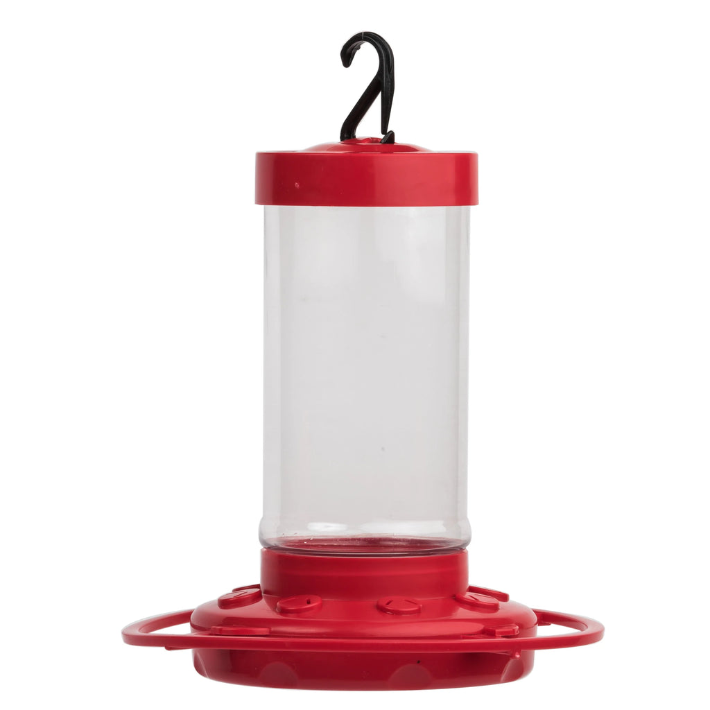 16 oz Red Plastic Hummingbird Feeder O990