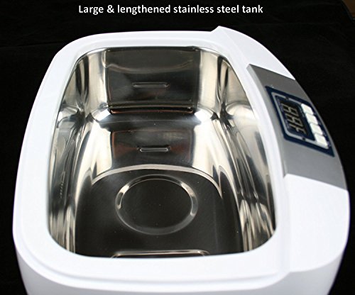 160 Watts 2.5 Liters Ultrasonic Cleaner with Heater Q3707