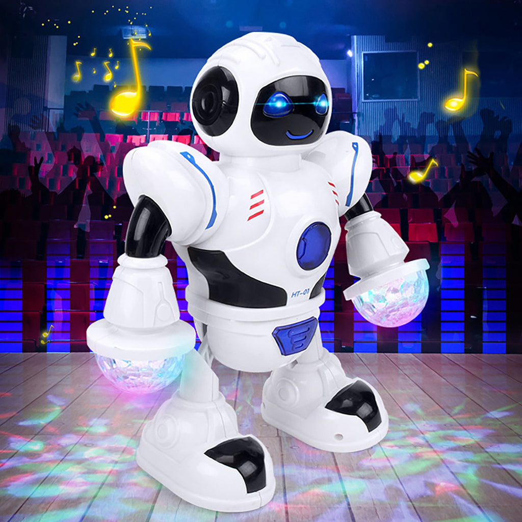Electric Dancing Robot with Music and Light Z4581
