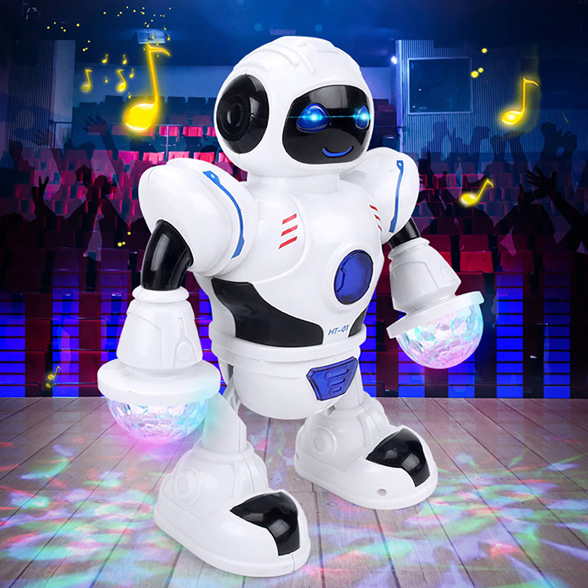 Electric Dancing Robot with Music and Light Z4581