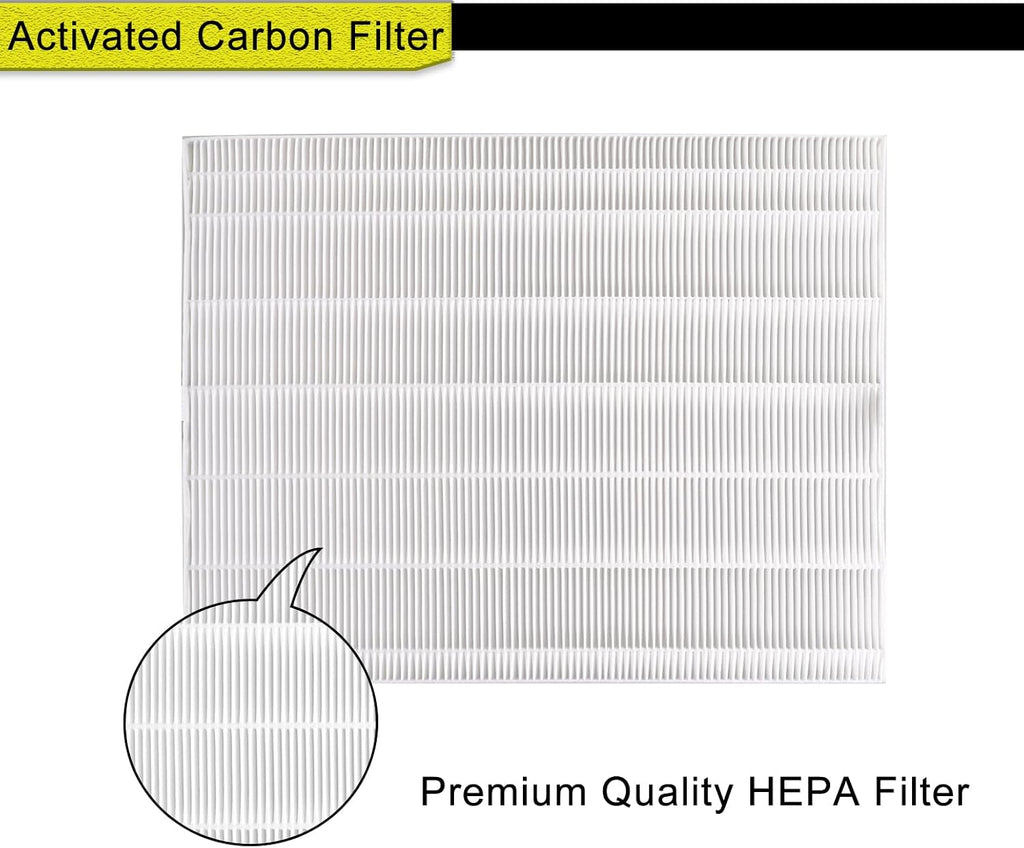2 Pack True HEPA Filters + 2 Pack Activated Carbon Pre-Filters I513