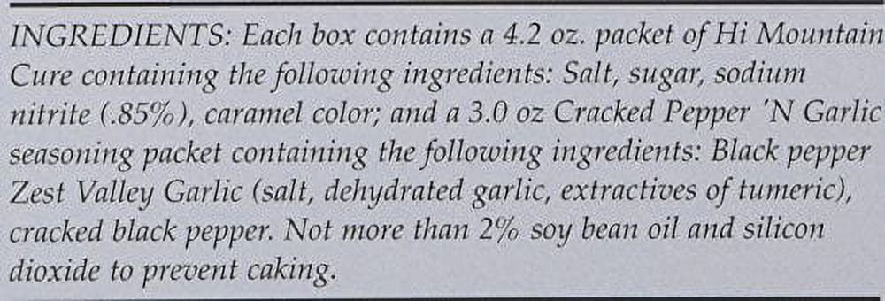 Cracked Pepper 'n Garlic Jerky Blend, 7.2-Ounce Boxes J769