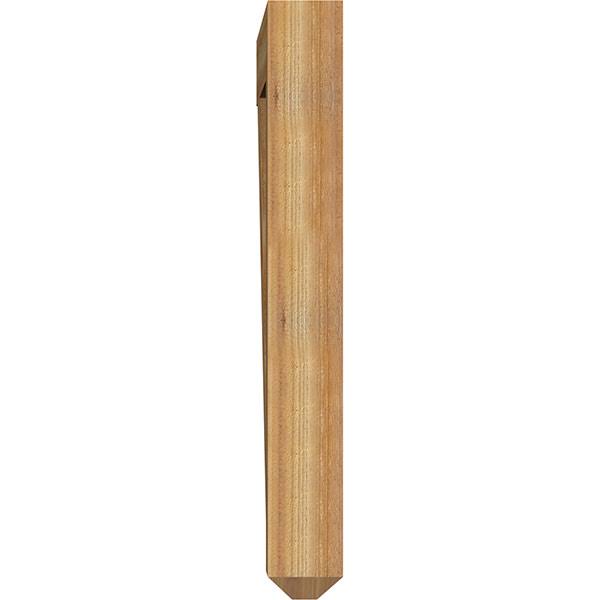 6x22W x 42x22D x 48x22H Western Red Cedar Bracket L4457