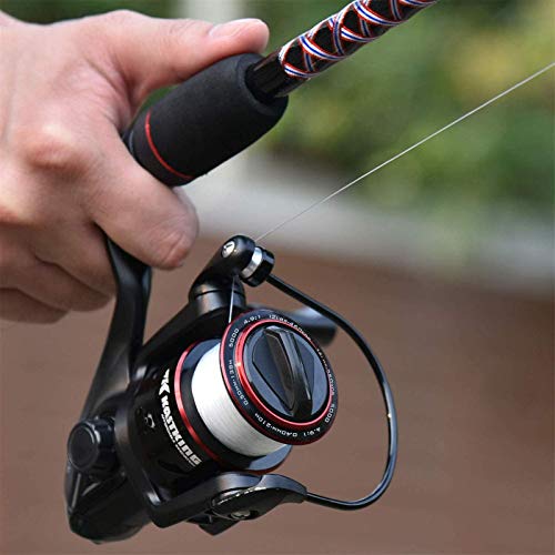 Spinning Reel Graphite Frame CNC Aluminum Spool 5.2:1 Gear Ratio J756186