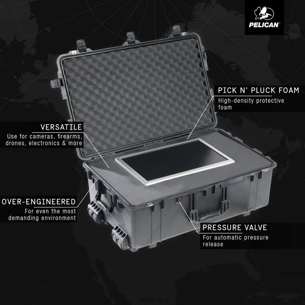1650 Case with Foam (Black) J70760