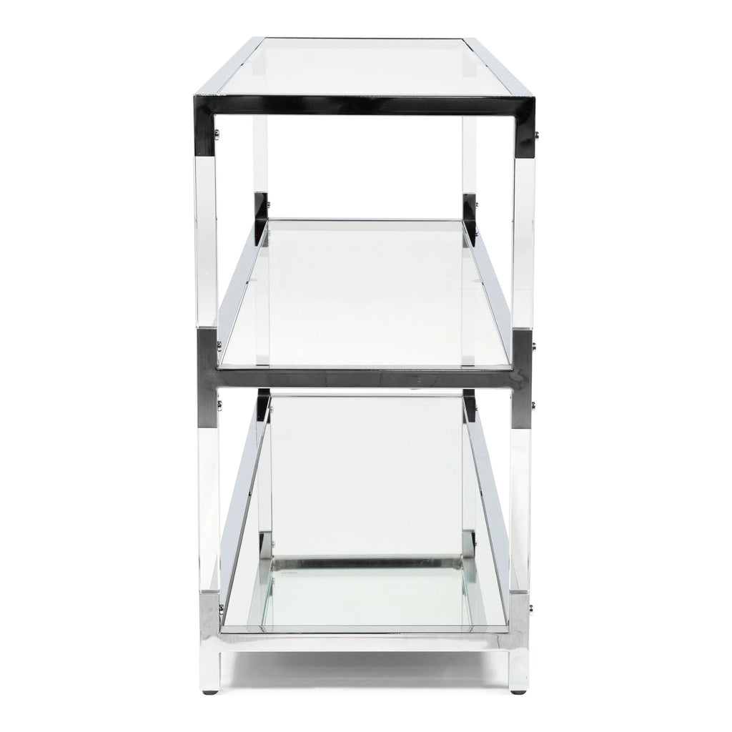 Glass Top Console Table Z2011