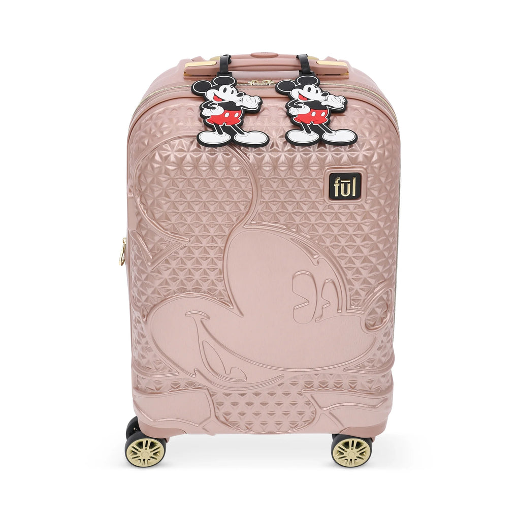 22 Inch Rose Gold Hardshell Spinner Luggage B227328