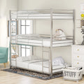 Metal Twin-over-Twin-over-Twin Bunk Bed U5939