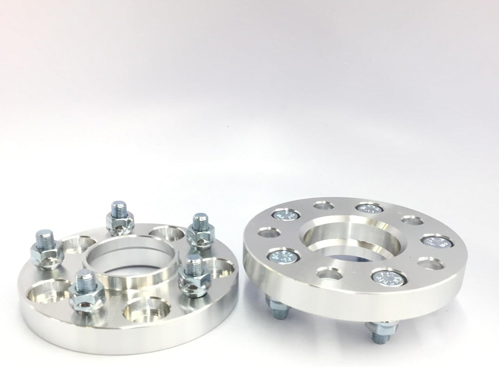 2 Pieces 20mm Hub Centric Wheel Adapters 5x114.3 to 5x100 67.1 to 54.1mm Center Bore 12x1.5 Thread Pitch N406528