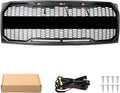 Matte Black Grille with LED Lights for F150 P85743