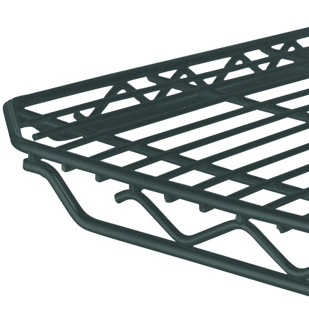 Smoked Glass Wire Shelf R180