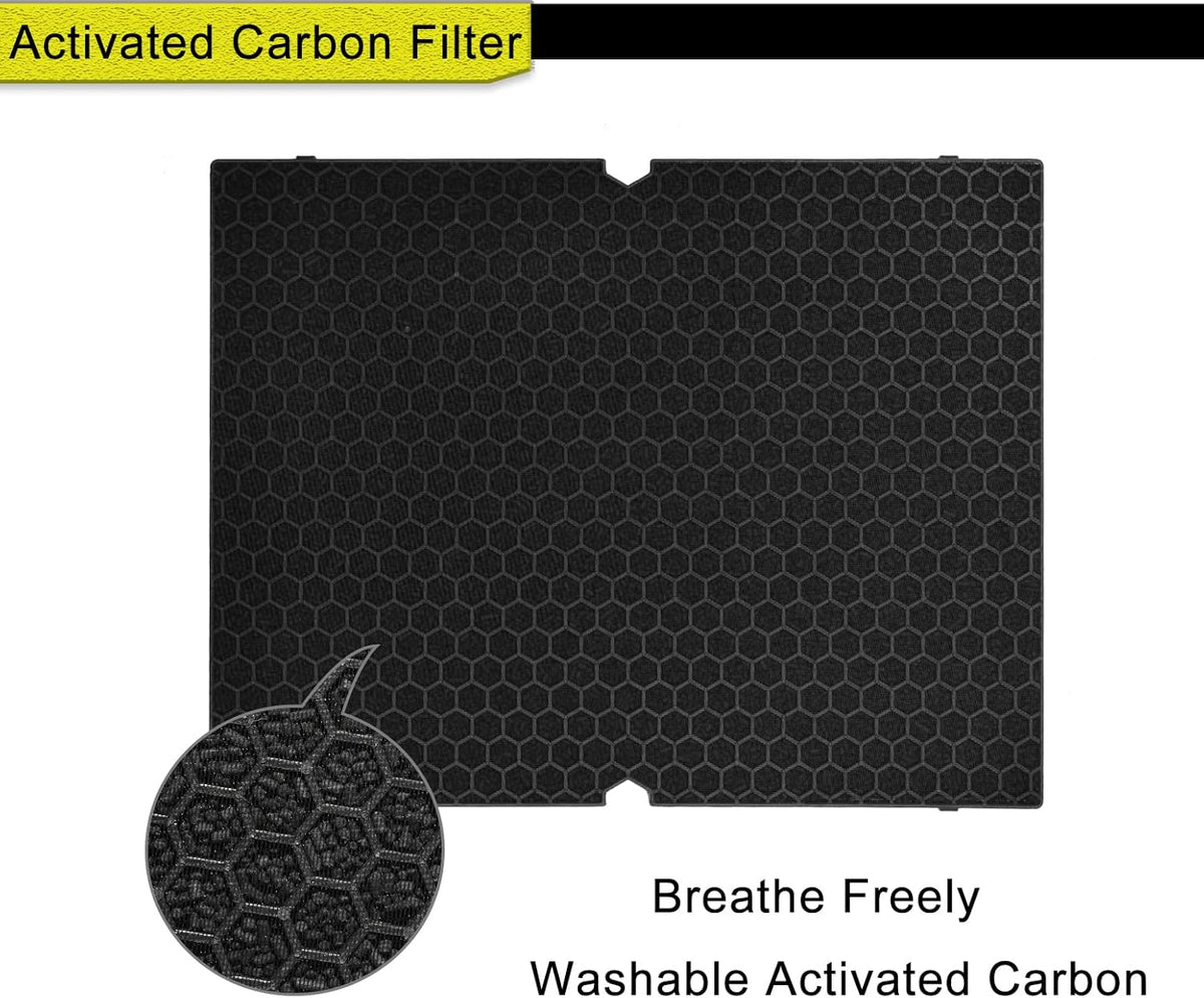 2 Pack True HEPA Filters + 2 Pack Activated Carbon Pre-Filters I513
