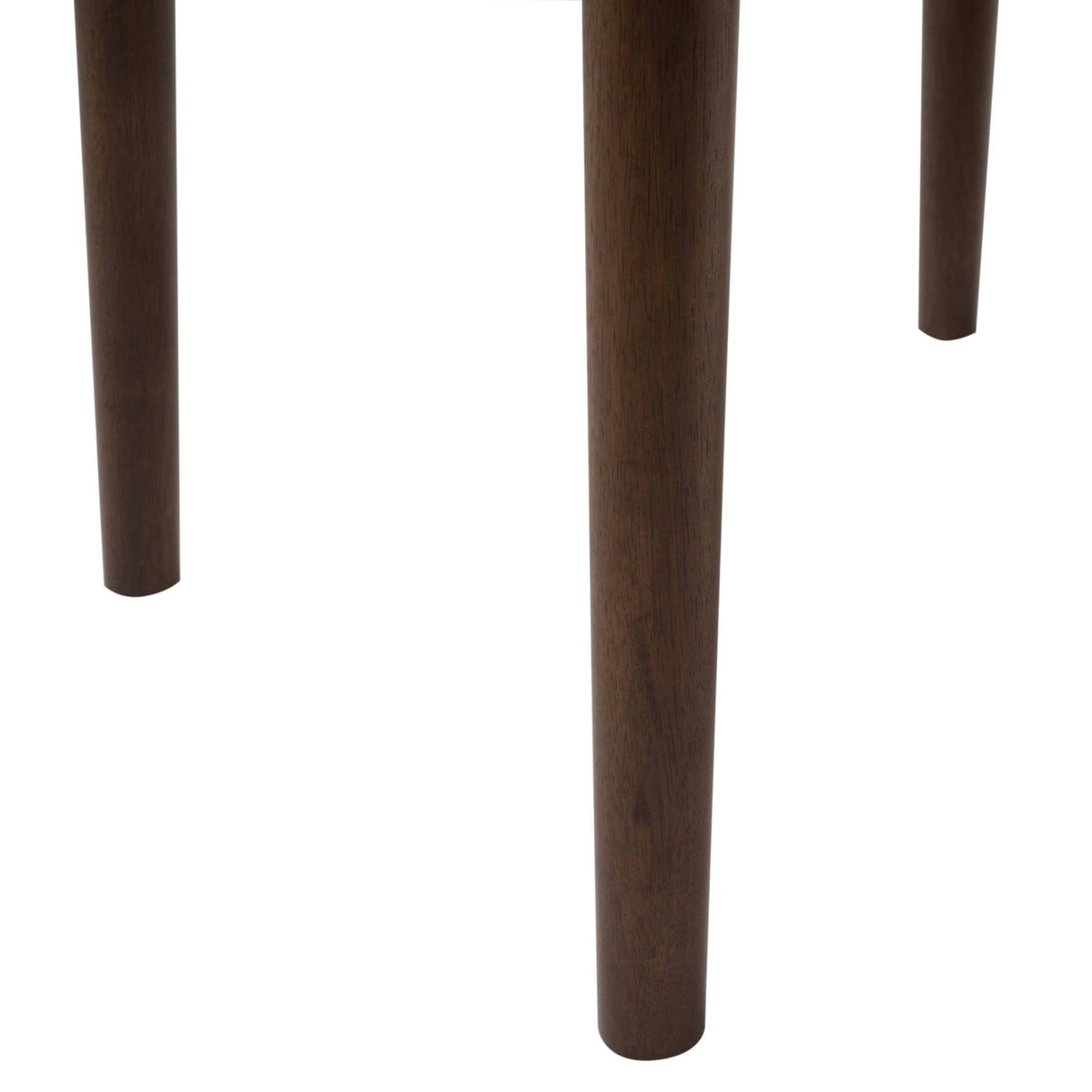 5 Piece Dining Set Natural Walnut Light Beige Q90056