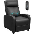Black PU Leather Recliner Chair X299