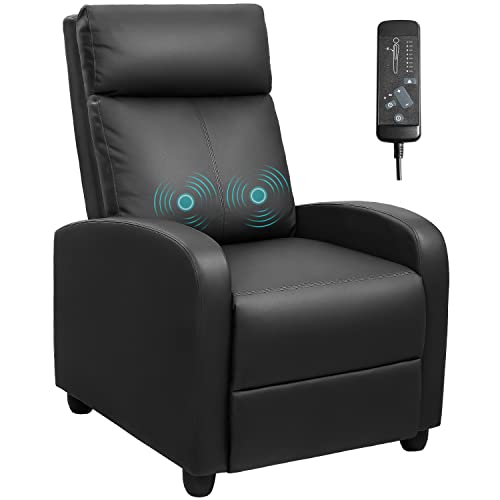 Black PU Leather Recliner Chair X299
