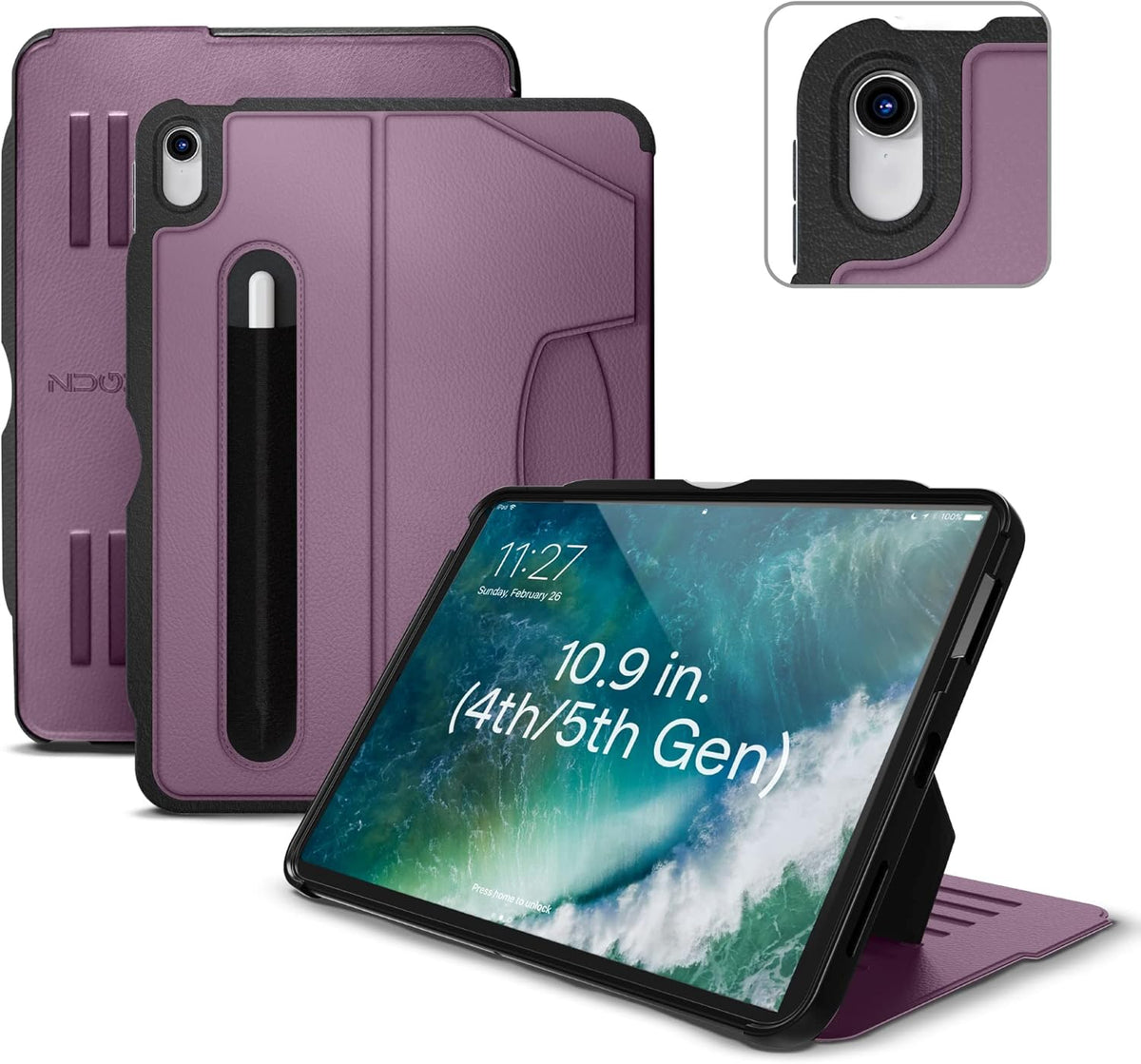 Black Magnetic Stand Case for 10.9 Inch iPad Air A85163