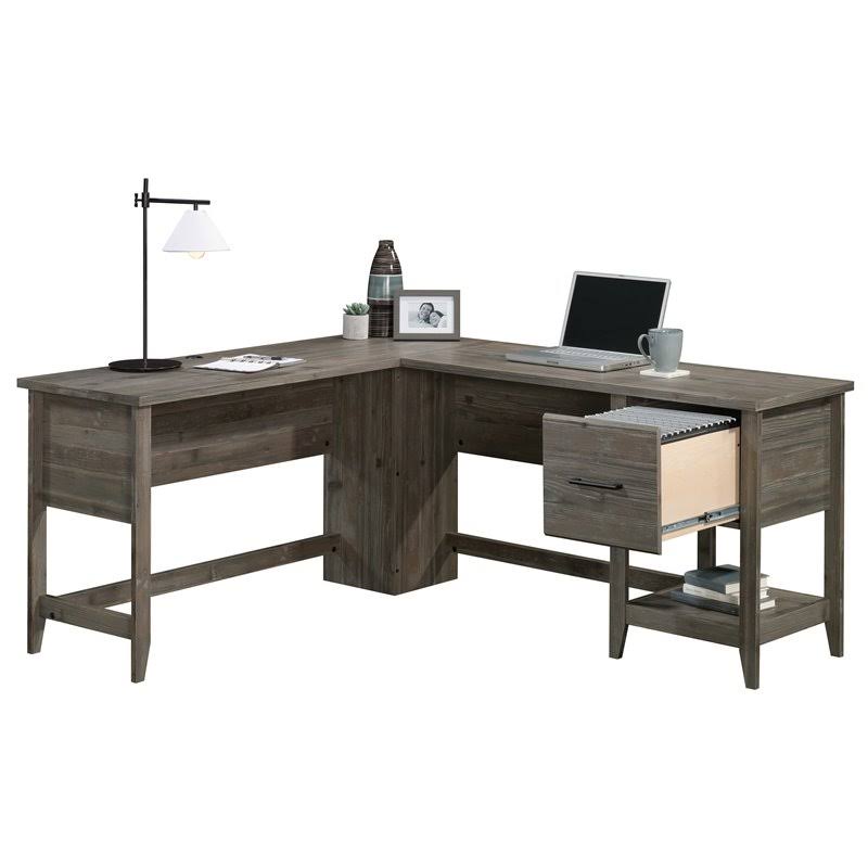 L-Shaped Desk with Storage Z366676