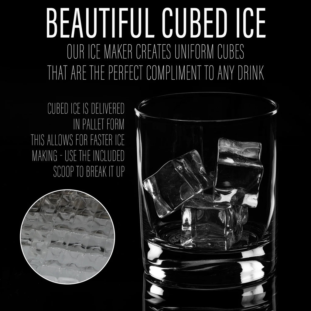 40 LB Stainless Steel Countertop Ice Maker N8588