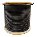 Cat6 Plenum Shielded (CMP) F/STP 1000ft 23AWG Solid Bare Copper Bulk Ethernet Cable H350