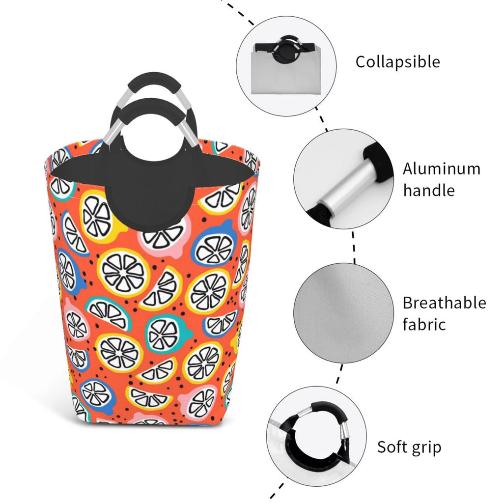 Collapsible Laundry Basket with Handles Q8571