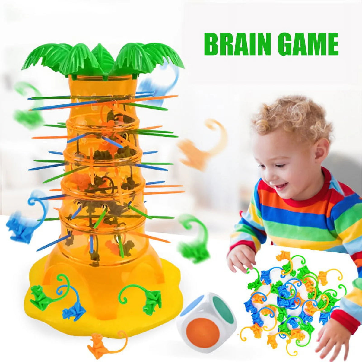 Monkey Flip Desktop Puzzle Toy O858