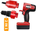 Yellow Corded Impact Wrench with Carry Case, 400 N.m Max Torque, Pack of 2 Y667