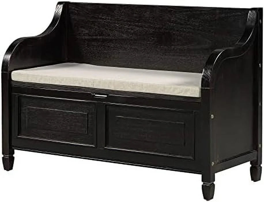 Wooden Entryway Bench with Shoe Cabinets Y484185