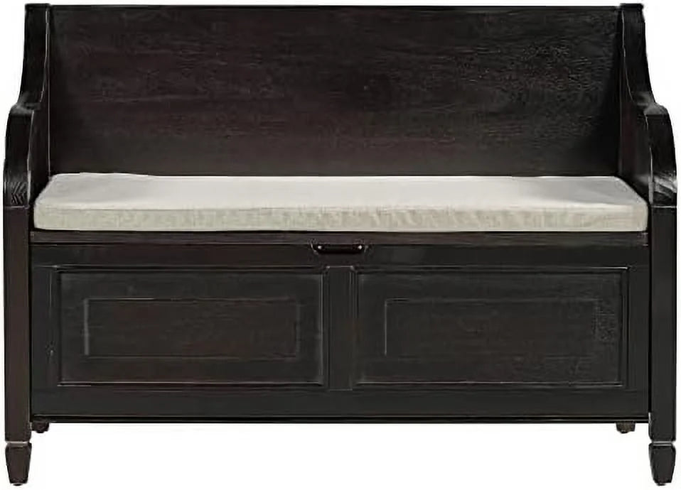 Wooden Entryway Bench with Shoe Cabinets Y484185