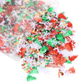 1LB Christmas Crinkle Cut Paper Shred Gift Basket Filler N8742
