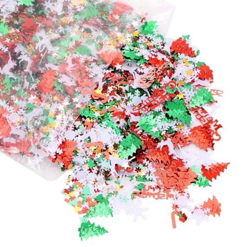 1LB Christmas Crinkle Cut Paper Shred Gift Basket Filler N8742
