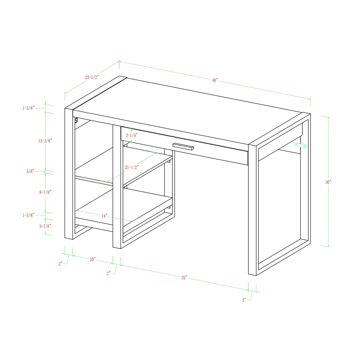 Driftwood Desk G14268